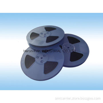 Flexible Design Blue / Black 13 Inch 16mm Plastic Spools And Reels For Device Laser